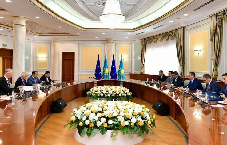 Astana and Brussels Compare Notes on Current Issues of Cooperation