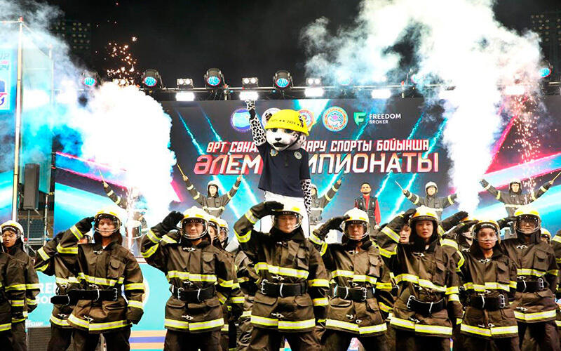 World Championship in Fire and Rescue Sports is taking place in Almaty. Images | Ministry of Emergency Situations of the Republic of Kazakhstan