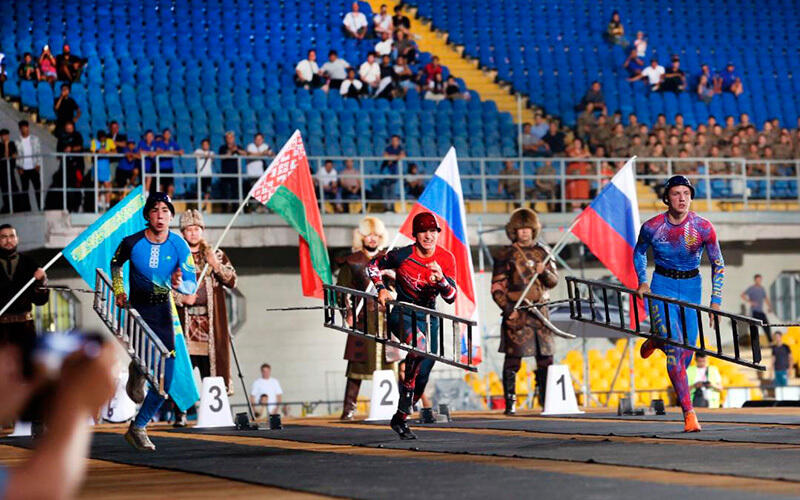 World Championship in Fire and Rescue Sports is taking place in Almaty. Images | Ministry of Emergency Situations of the Republic of Kazakhstan