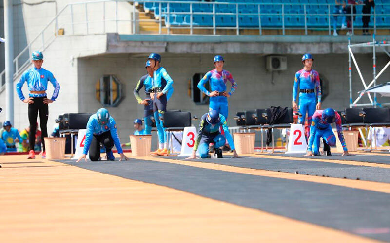 World Championship in Fire and Rescue Sports is taking place in Almaty. Images | Ministry of Emergency Situations of the Republic of Kazakhstan