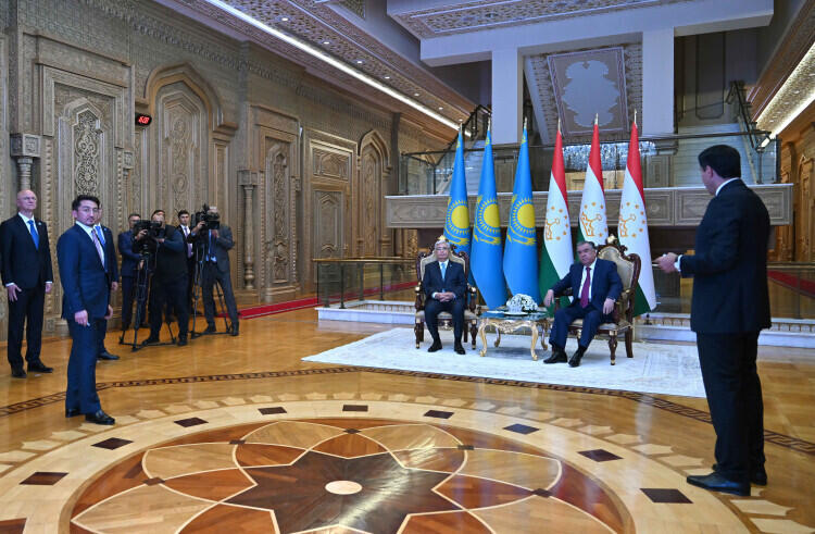 Relations between Kazakhstan and Tajikistan are developing upward in almost all areas, says Tokayev