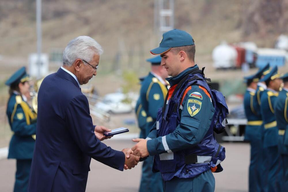 Joint tactical and special exercise "Rosk" was held in Kazakhstan. Images | Ministry of Emergency Situations of the Republic of Kazakhstan