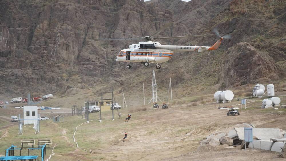 Joint tactical and special exercise "Rosk" was held in Kazakhstan. Images | Ministry of Emergency Situations of the Republic of Kazakhstan