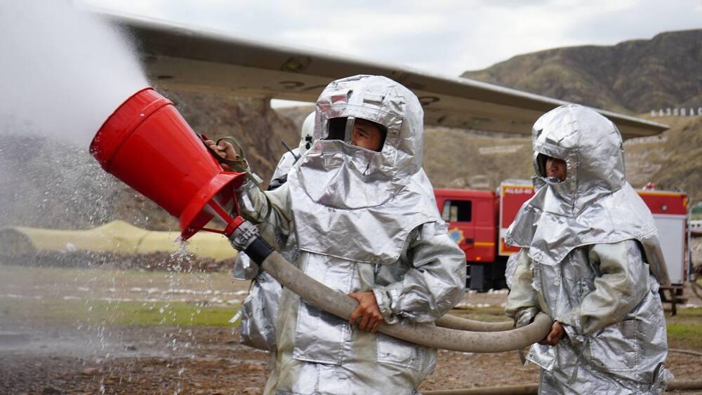 Joint tactical and special exercise "Rosk" was held in Kazakhstan. Images | Ministry of Emergency Situations of the Republic of Kazakhstan