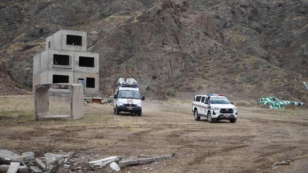 Joint tactical and special exercise "Rosk" was held in Kazakhstan. Images | Ministry of Emergency Situations of the Republic of Kazakhstan