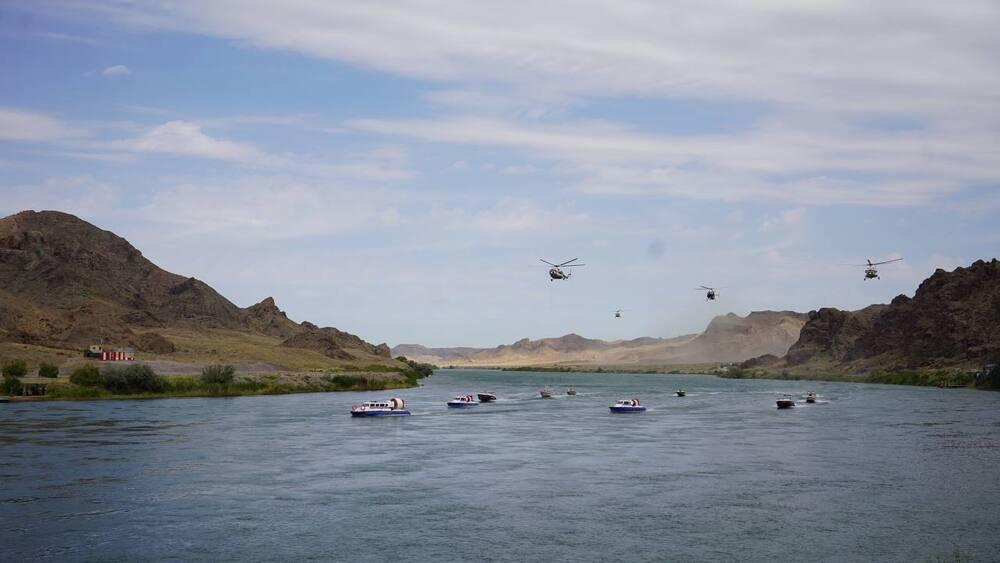 Joint tactical and special exercise "Rosk" was held in Kazakhstan. Images | Ministry of Emergency Situations of the Republic of Kazakhstan