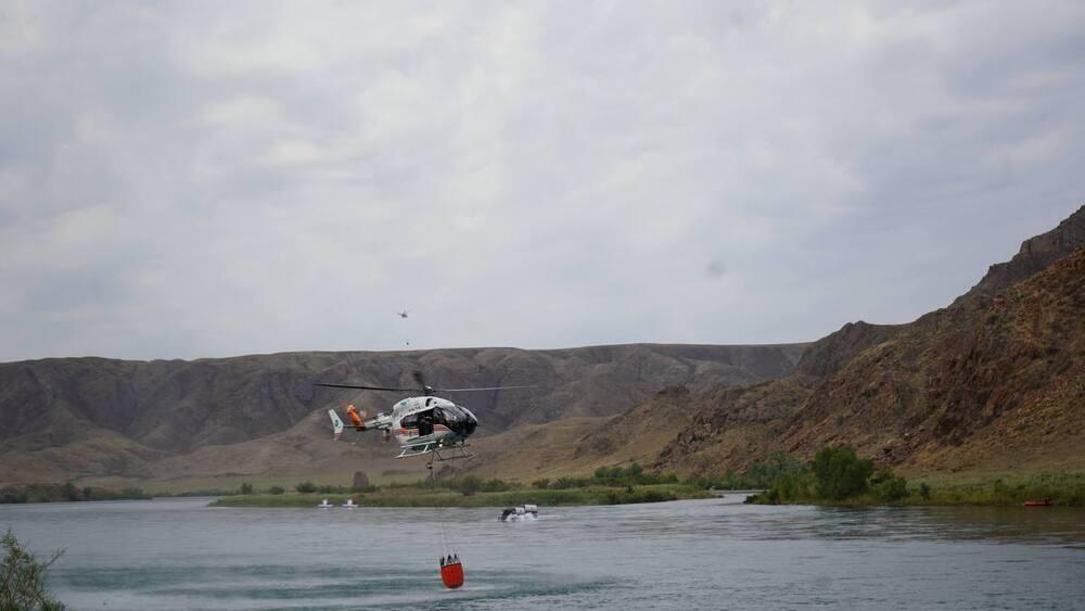 Joint tactical and special exercise "Rosk" was held in Kazakhstan. Images | Ministry of Emergency Situations of the Republic of Kazakhstan