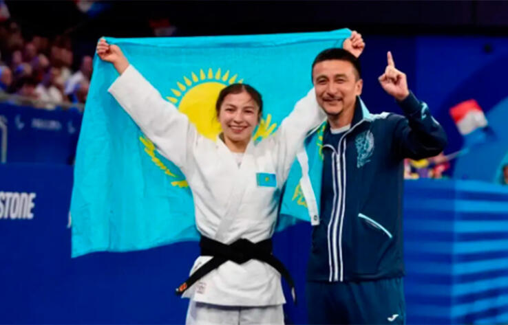 Akmaral Nauatbek wins 2nd Paralympic gold medal for Kazakhstan