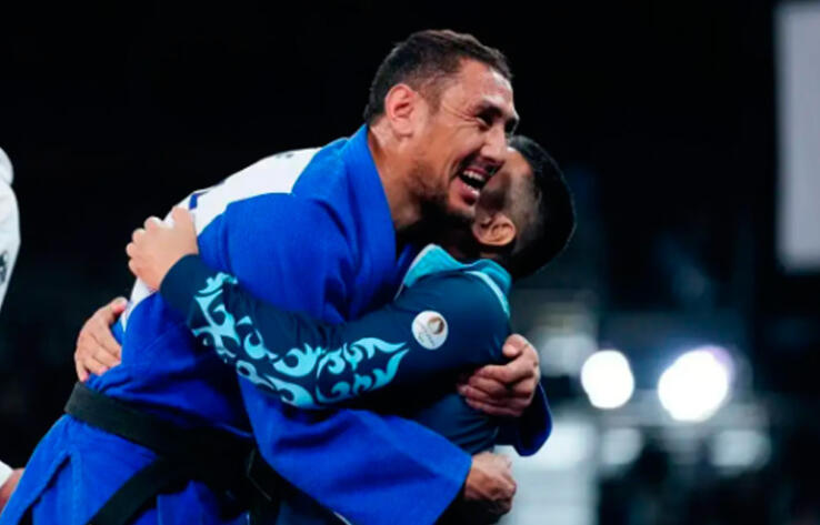 Kazakhstan’s judoka Yergali Shamey claims silver at Paris Paralympics