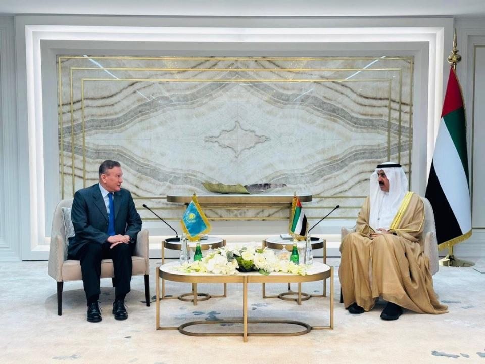 Ambassador of Kazakhstan Met With the Speaker of the Federal National Council of the UAE