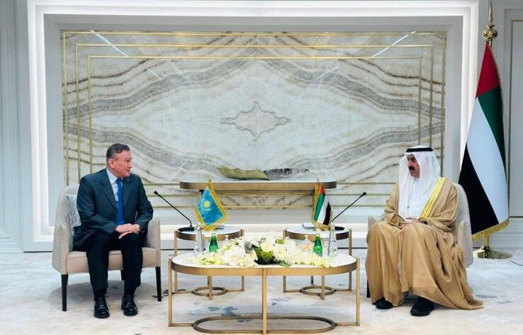 Ambassador of Kazakhstan Met With the Speaker of the Federal National Council of the UAE