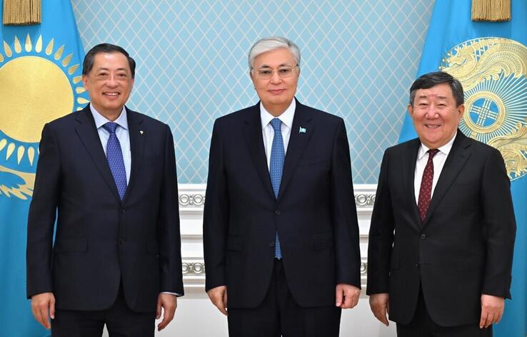 Kazakh President receives Asia Infrastructure Solutions Singapore Chairman