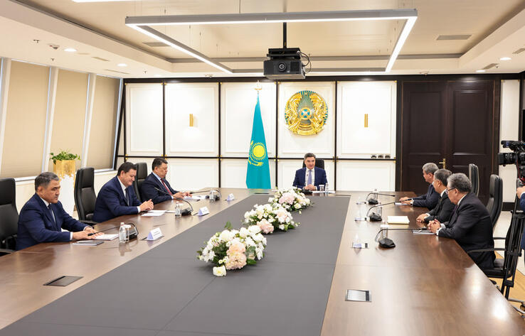 Olzhas Bektenov discusses priorities of Aral Sea Saving Fund with heads of delegations of Central Asian countries