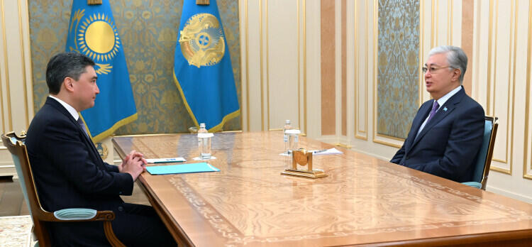 President receives Prime Minister Olzhas Bektenov