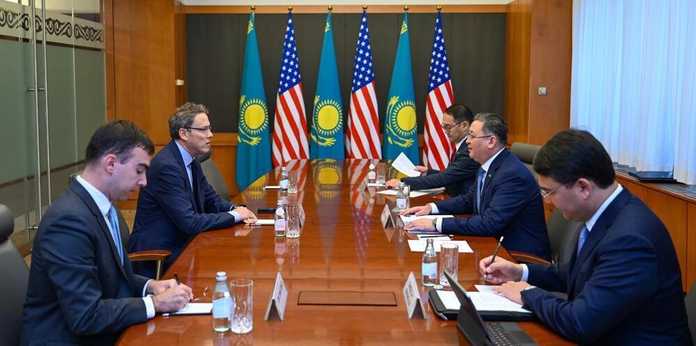 Head of the Kazakh Foreign Ministry Meets with Representatives of American Companies to Strengthen Economic Cooperation