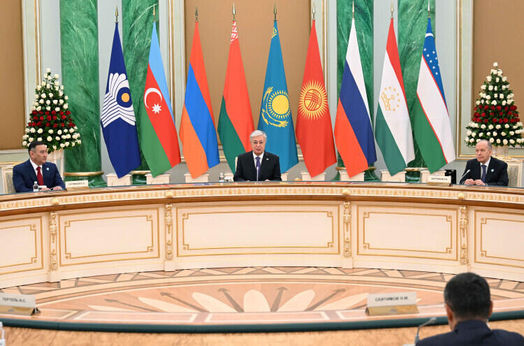 Kazakh President receives heads of CIS security agencies