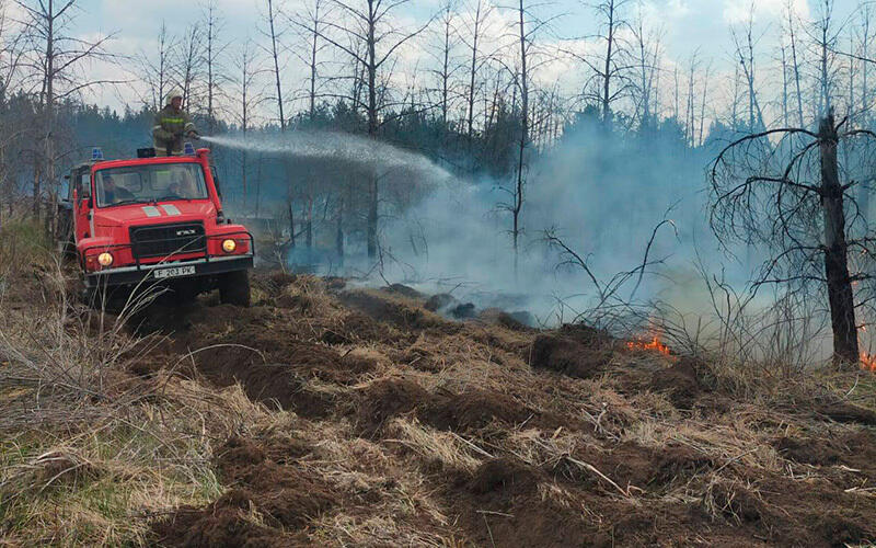 В Павлодарской области локализовали степной пожар 