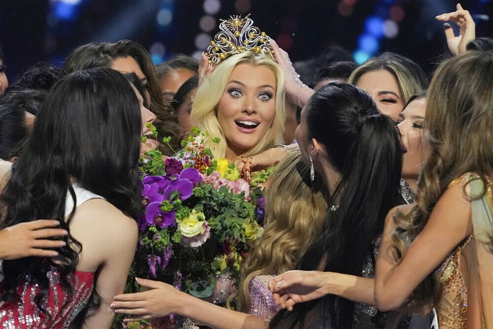 Denmark’s Victoria Kjær Theilvig wins Miss Universe 2024. Images | Fernando Llano/AP