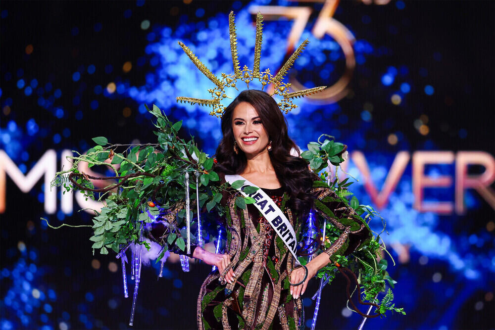 Denmark’s Victoria Kjær Theilvig wins Miss Universe 2024. Images | Raquel Cunha/Reuters