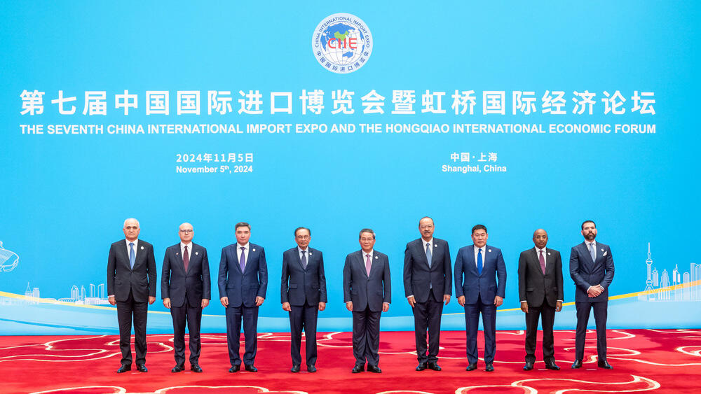 Olzhas Bektenov takes part in VII China International Import Expo opening in Shanghai