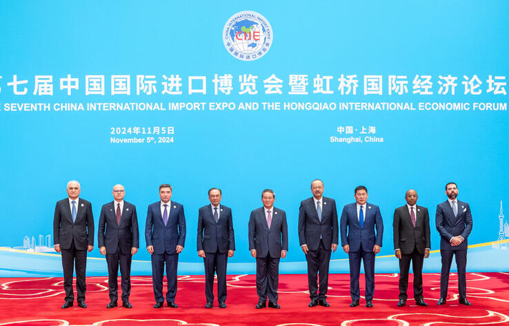 Olzhas Bektenov takes part in VII China International Import Expo opening in Shanghai