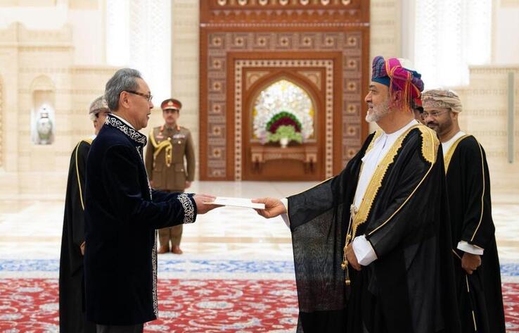 Ambassador of Kazakhstan Presented Credentials to the Sultan of Oman