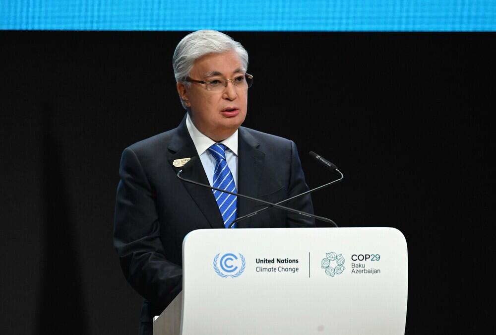 Central Asia is facing multiple climate-related risks, President Tokayev