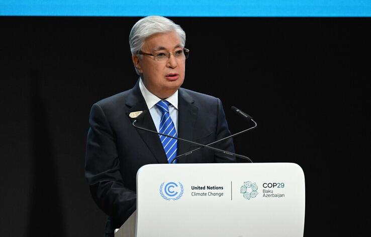 Central Asia is facing multiple climate-related risks, President Tokayev