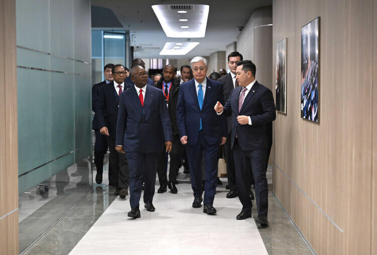 Presidents of Kazakhstan, Guinea-Bissau visit AIFC