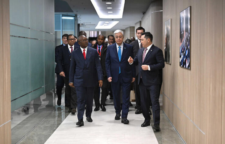 Presidents of Kazakhstan, Guinea-Bissau visit AIFC