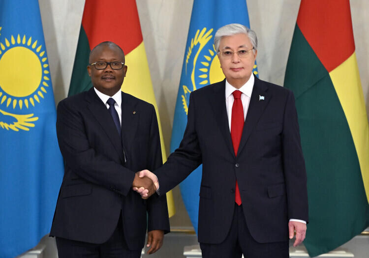 Kazakhstan ready to expand ties with Guinea-Bissau in UN, OIC, President