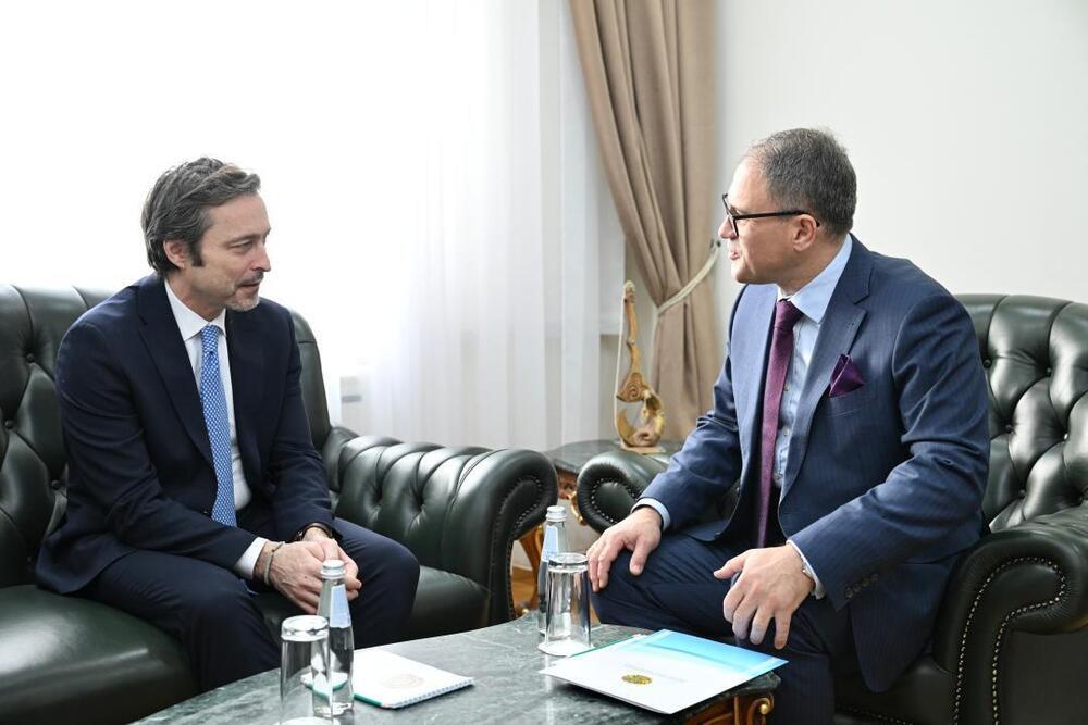 Italian Ambassador Warmly Thanked For His Successful Mission in Kazakhstan