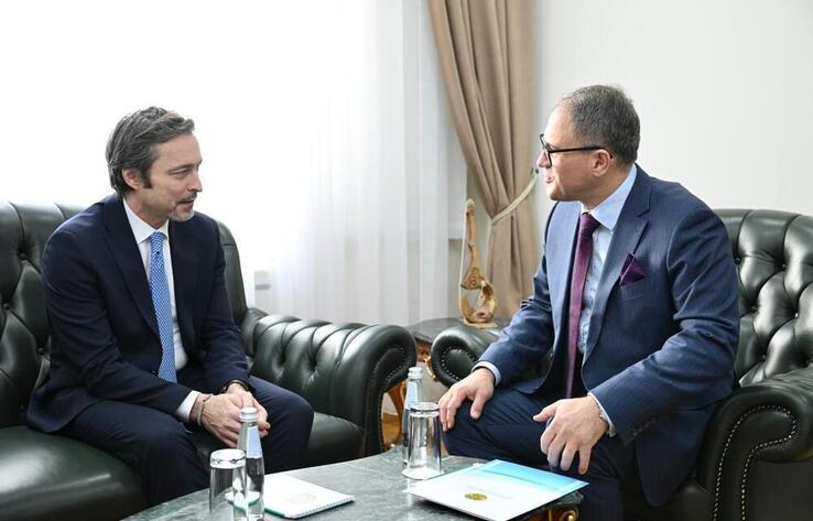 Italian Ambassador Warmly Thanked For His Successful Mission in Kazakhstan