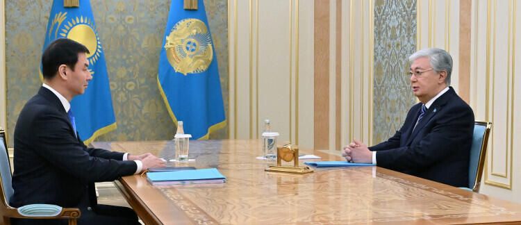 President Tokayev receives newly-appointed First Deputy Chief of President’s Executive Office Darkhan Satybaldy