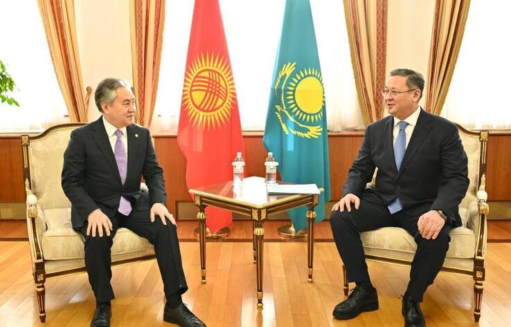 Kazakhstan and Kyrgyzstan Continue to Develop Allied Relations and Strengthen Strategic Dialogue