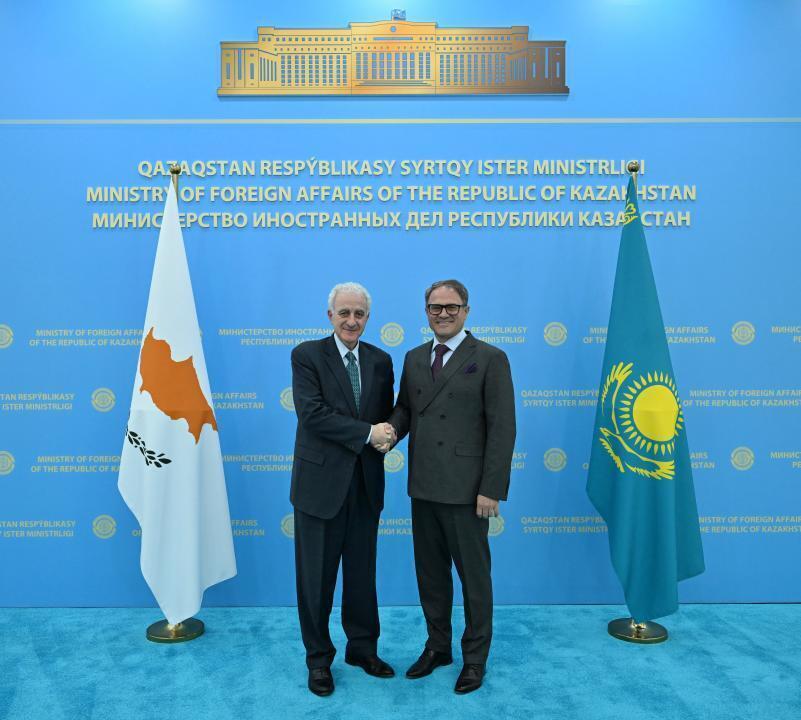 Kazakhstan and Cyprus Hold Second Round of Political Consultations