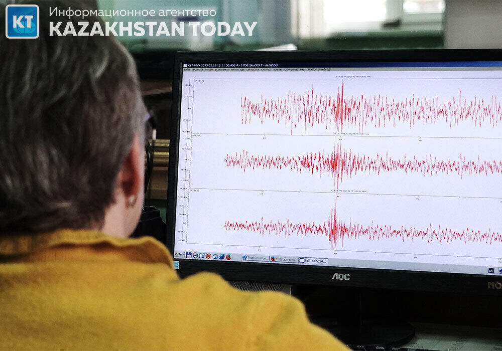 Жители двух областей Казахстана ощутили землетрясение силой два балла
