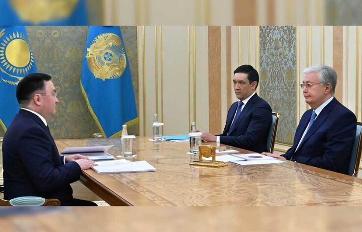 President Tokayev meets with Supreme Court Chairman Asslambek Mergaliyev