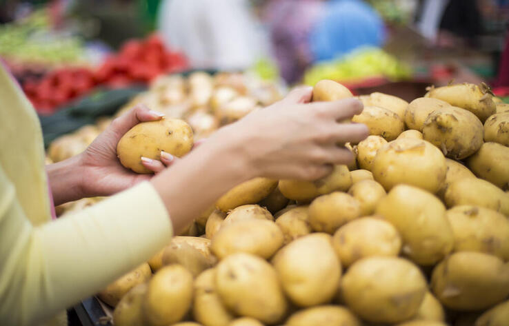 Ограничение на продажу картофеля сняли в Астане