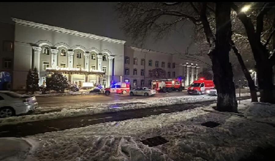 В одной из гостиниц в центре Алматы произошел пожар