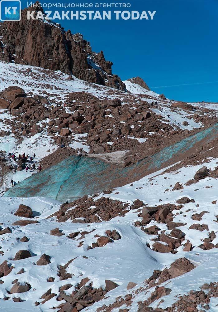 Bogdanovich Glacier, Oktyabrskaya Cave In Almaty Mountains