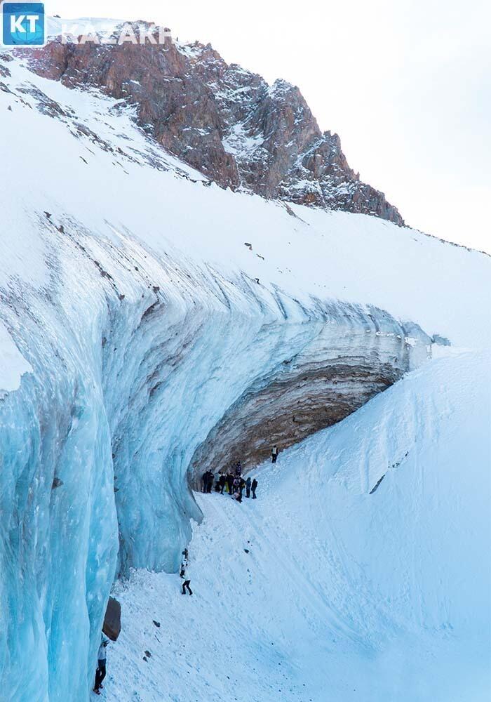 Bogdanovich Glacier, Oktyabrskaya Cave In Almaty Mountains