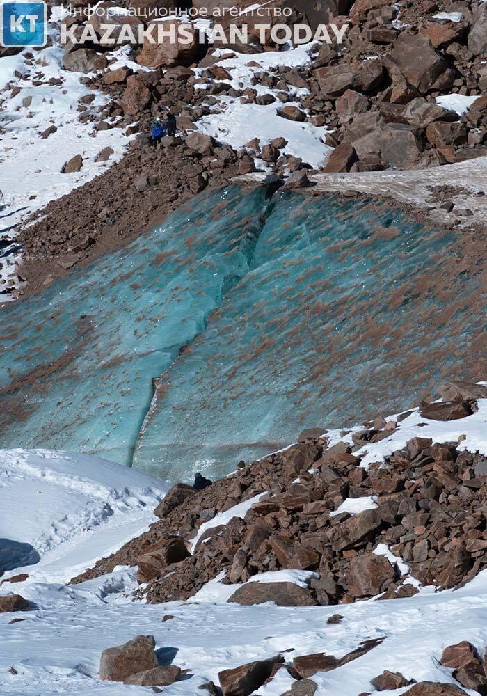 Bogdanovich Glacier, Oktyabrskaya Cave In Almaty Mountains