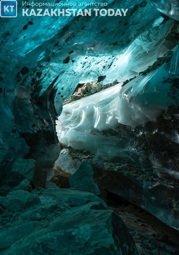 Bogdanovich Glacier, Oktyabrskaya Cave In Almaty Mountains