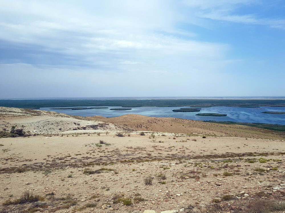 Миллиард кубометров воды направили в Северное Аральское море