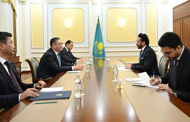 Kazakh Foreign Minister Received the Ambassador of Pakistan