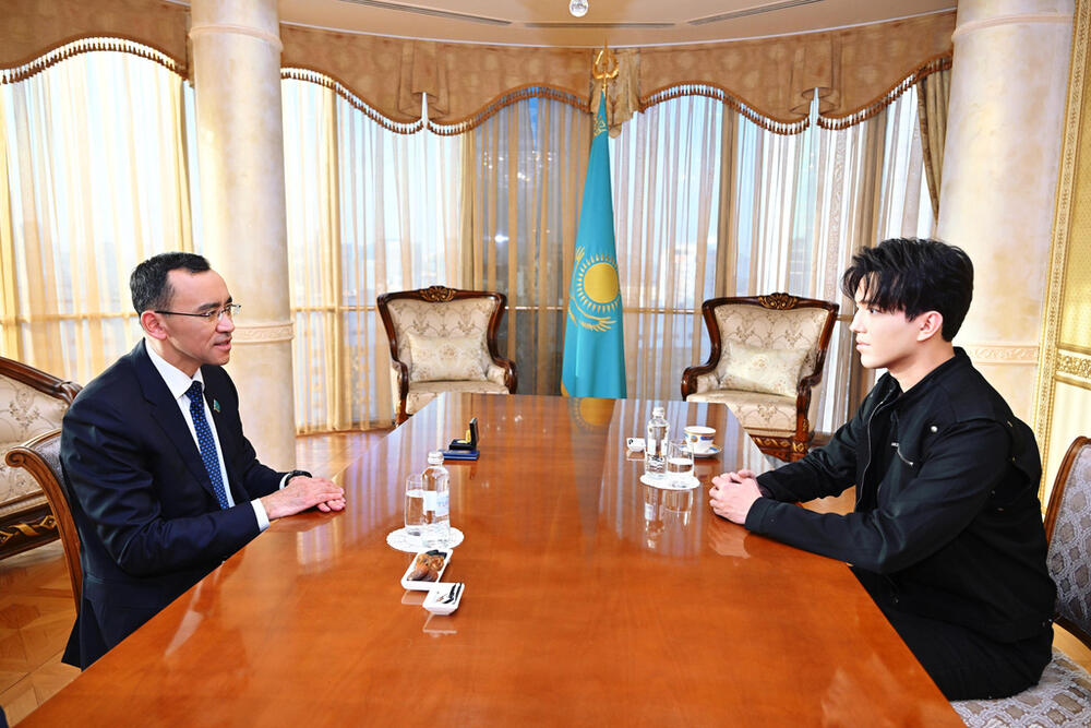 Dimash Qudaibergen receives Goodwill Ambassador badge