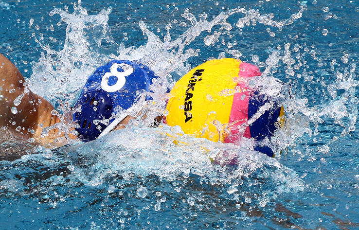 Kazakhstan secures 1st win at Asian Water Polo Championship in Zhaoqing