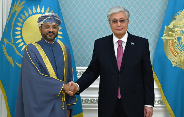 President Tokayev holds meeting with Omani FM Badr bin Hamad Al Busaidi