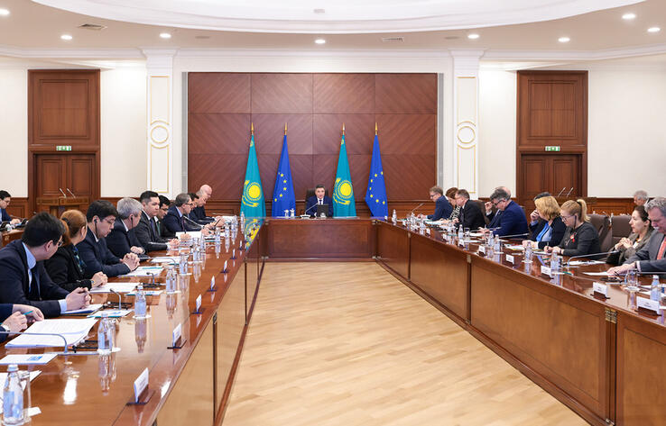 Prime Minister Olzhas Bektenov holds Kazakhstan-EU dialogue platform meeting